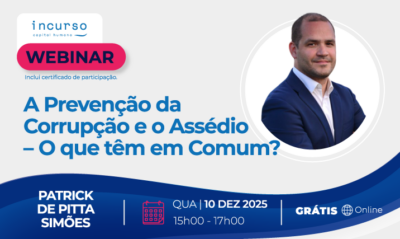 assédio e corrupção